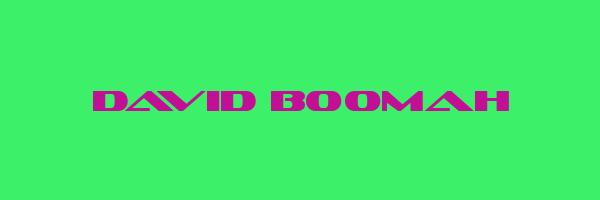 DAVID BOOMAH Logo