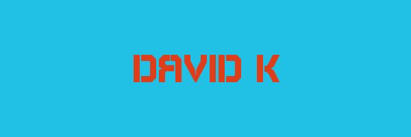 DAVID K Logo