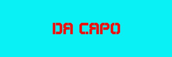 DA CAPO Logo