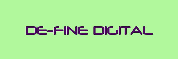 DE-FINE DIGITAL Logo