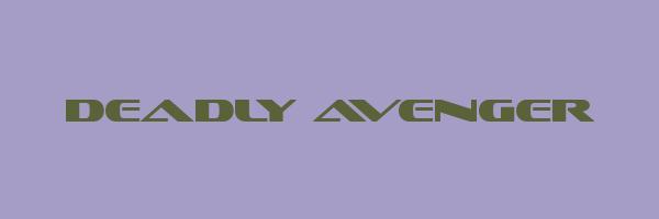 DEADLY AVENGER Logo