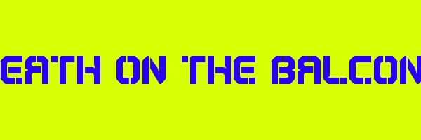 DEATH ON THE BALCONY Logo