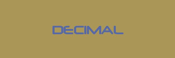 DECIMAL Logo