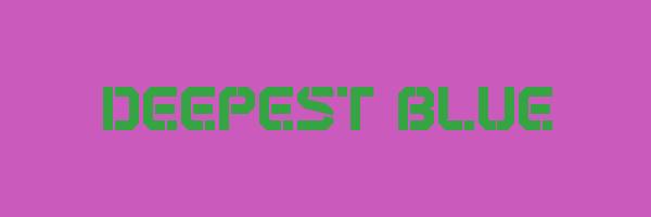 DEEPEST BLUE Logo