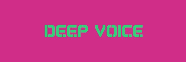 DEEP VOICE Logo