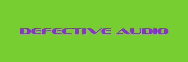 DEFECTIVE AUDIO Logo