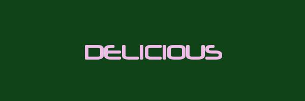 DELICIOUS Logo