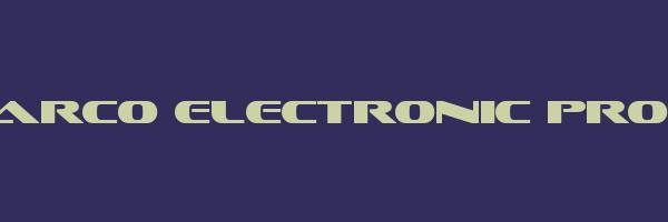 DEMARCO ELECTRONIC PROJECT Logo