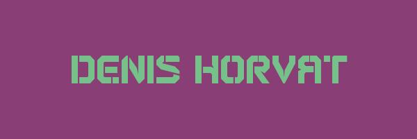 DENIS HORVAT Logo