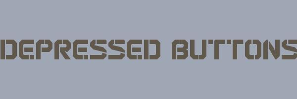 DEPRESSED BUTTONS Logo