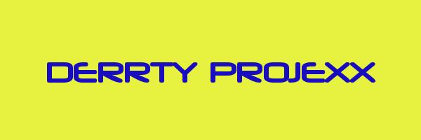DERRTY PROJEXX Logo