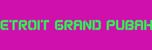 DETROIT GRAND PUBAHS Logo