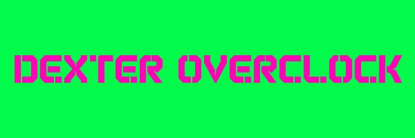 DEXTER OVERCLOCK Logo