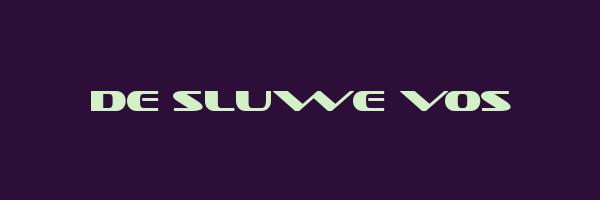 DE SLUWE VOS Logo