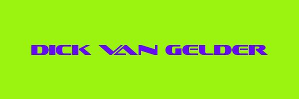 DICK VAN GELDER Logo