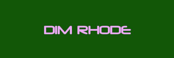 DIM RHODE Logo