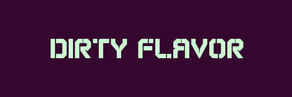 DIRTY FLAVOR Logo