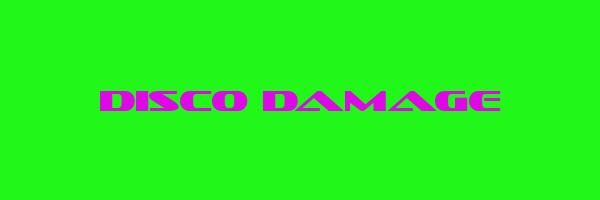 DISCO DAMAGE Logo
