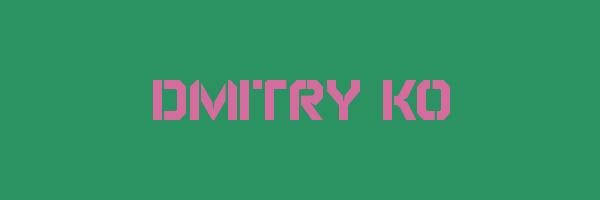 DMITRY KO Logo