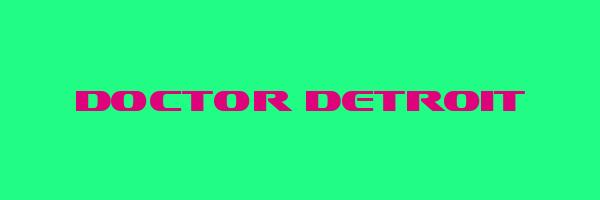 DOCTOR DETROIT Logo