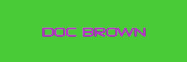 DOC BROWN Logo