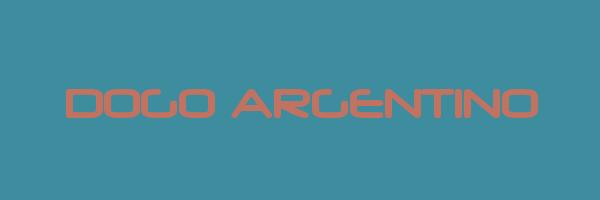 DOGO ARGENTINO Logo