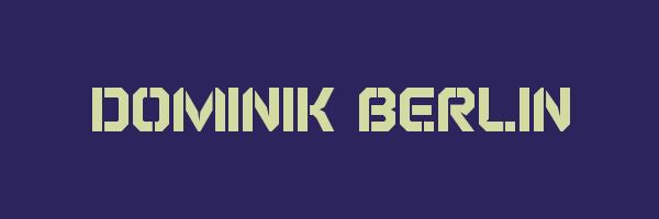 DOMINIK BERLIN Logo