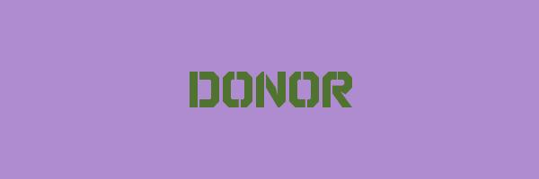 DONOR Logo