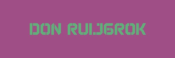 DON RUIJGROK Logo