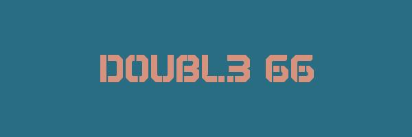 DOUBL3 GG Logo