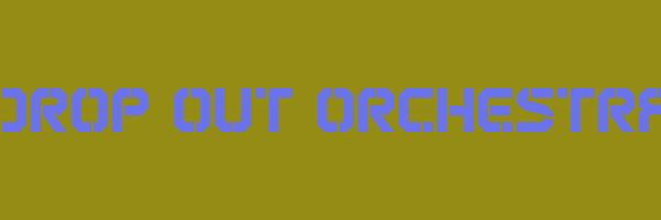 DROP OUT ORCHESTRA Logo