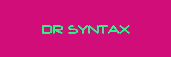 DR SYNTAX Logo