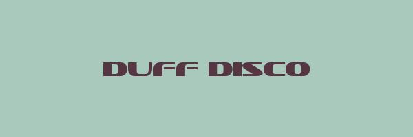 DUFF DISCO Logo