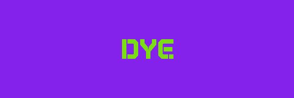 DYE Logo