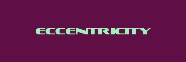 ECCENTRICITY Logo