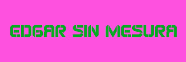 EDGAR SIN MESURA Logo