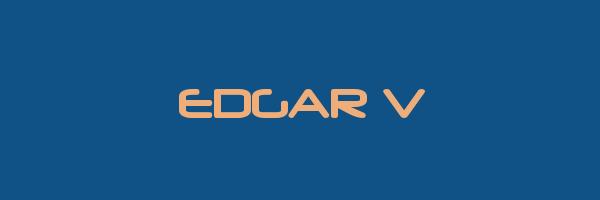 EDGAR V Logo