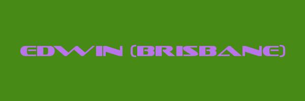 EDWIN (BRISBANE) Logo