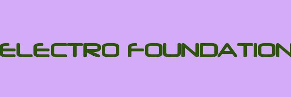 ELECTRO FOUNDATION Logo
