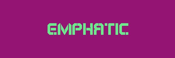 EMPHATIC Logo