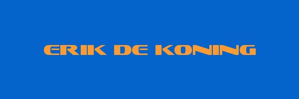 ERIK DE KONING Logo