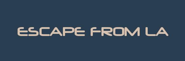 ESCAPE FROM LA Logo