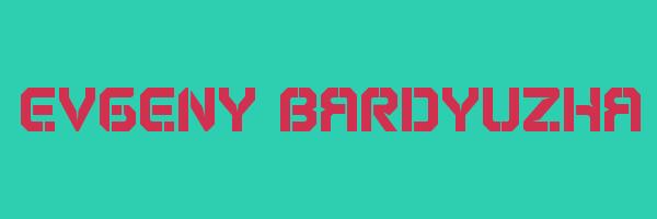 EVGENY BARDYUZHA Logo
