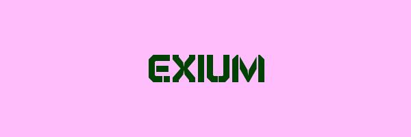 EXIUM Logo