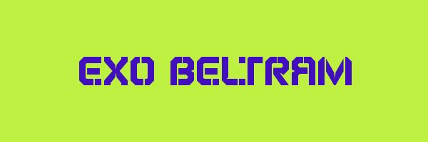 EXO BELTRAM Logo