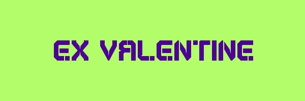 EX VALENTINE Logo