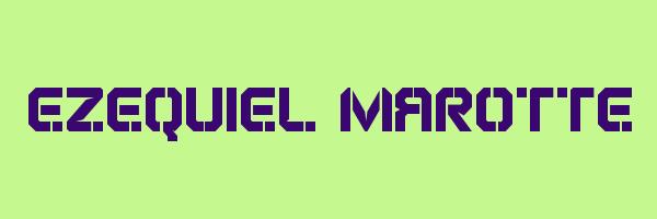 EZEQUIEL MAROTTE Logo