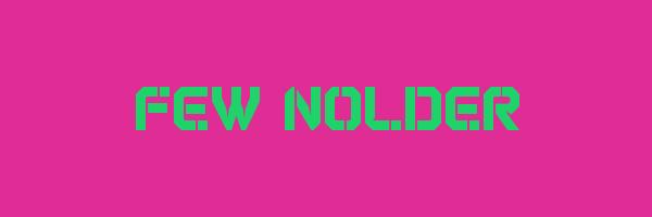 FEW NOLDER Logo