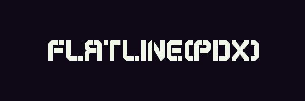 FLATLINE(PDX) Logo
