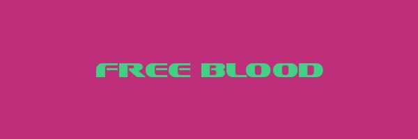 FREE BLOOD Logo